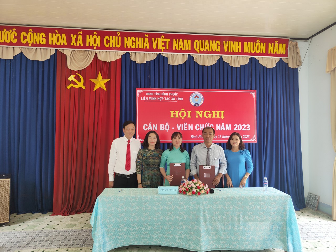 Hội nghị Cán bộ Viên chức 2023 Liên minh Hợp tác xã tỉnh Bình Phước